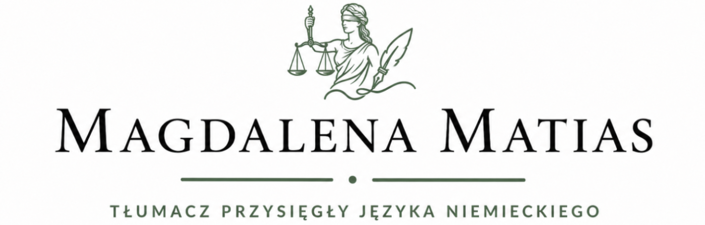 Magdalena Matias – tłumacz przysięgły języka niemieckiego